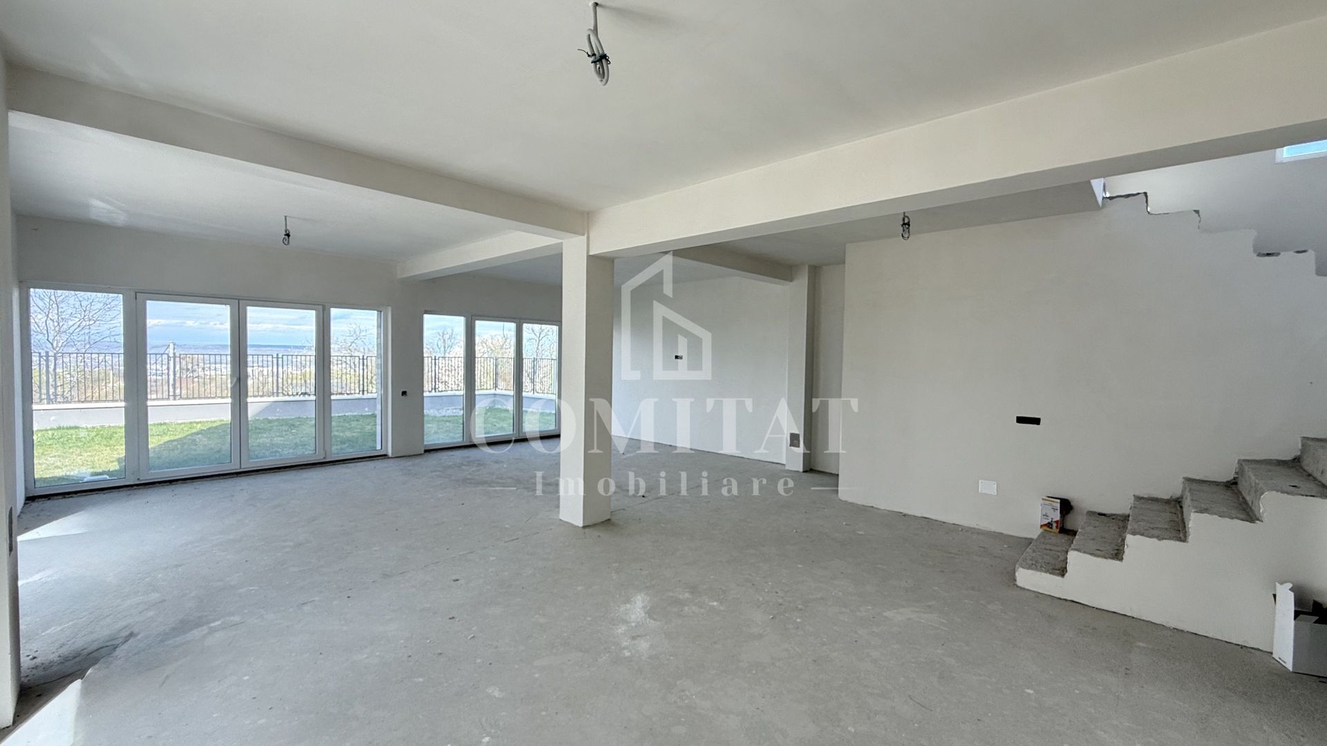 Casă individuală cu panoramă spre oraș zona de case și vile - Poză 10