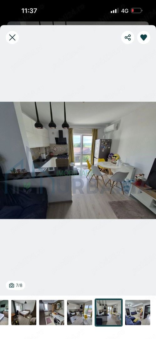 Apartament 3 camere complet mobilat, CCR Residence, Valea Lupului, Iași - Poză 1