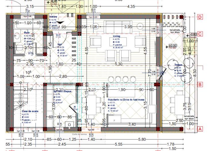 0% comision | Case cuplate | arhitectură contemporană | Feleacu - Schiță 6