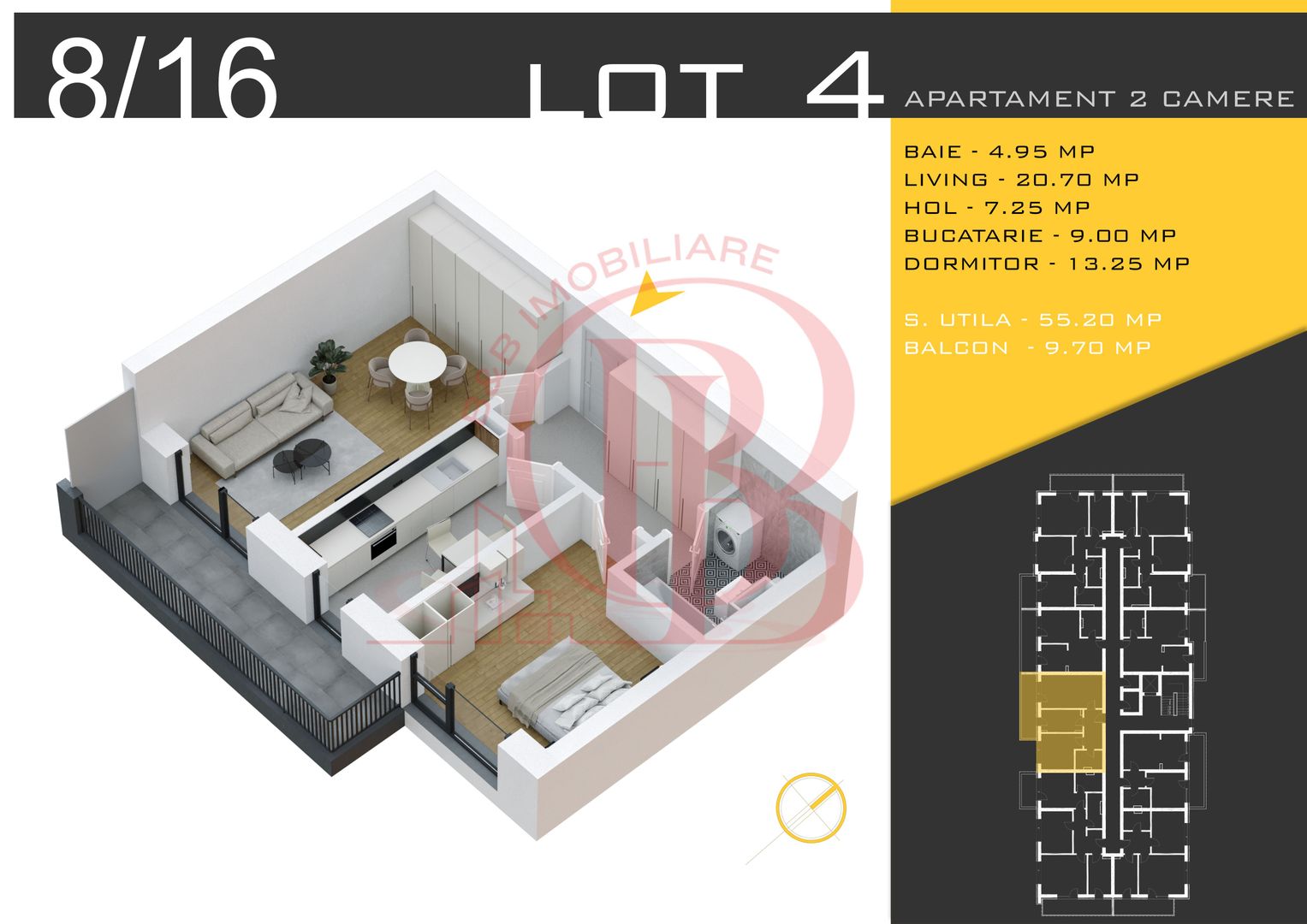 2 camere  Titan Pallady  Metrou Nicolae Teclu - Schiță 11