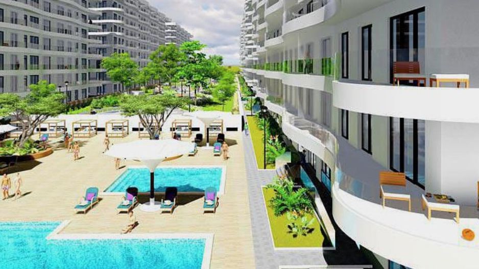 Studio 38 mp + Terasa 12 m Vedere la mare  Direct Dezvoltator Mamaia Nord - Poză 8