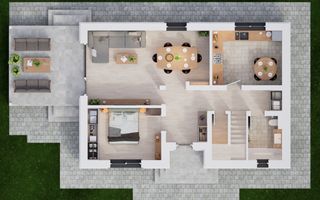 Casă individuală cu grădină generoasă – confort, spațiu și eleganță - Poză 4