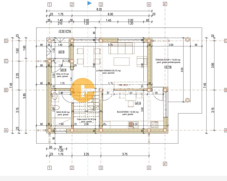 Casa cu 4 Camere , Toate Utilitatile - Zona Breazu - Poză 8