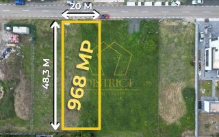 Teren intravilan constructii rezidentiale 968mp | Dumbravita - Poză 1