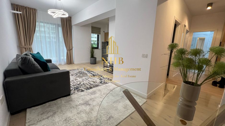 Apratament de inchiriat -2 camere-FIRST ESTATES PIPERA -PARCARE - Poză 13