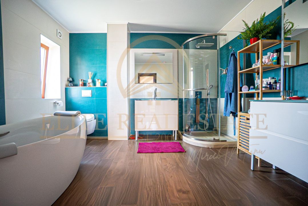 Mamaia Sat - Vila moderna, dotari premium, curte mare, vedere la lac! - Poză 15