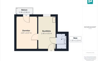 Apartament cu o cameră, cartier Alfa - Poză 6