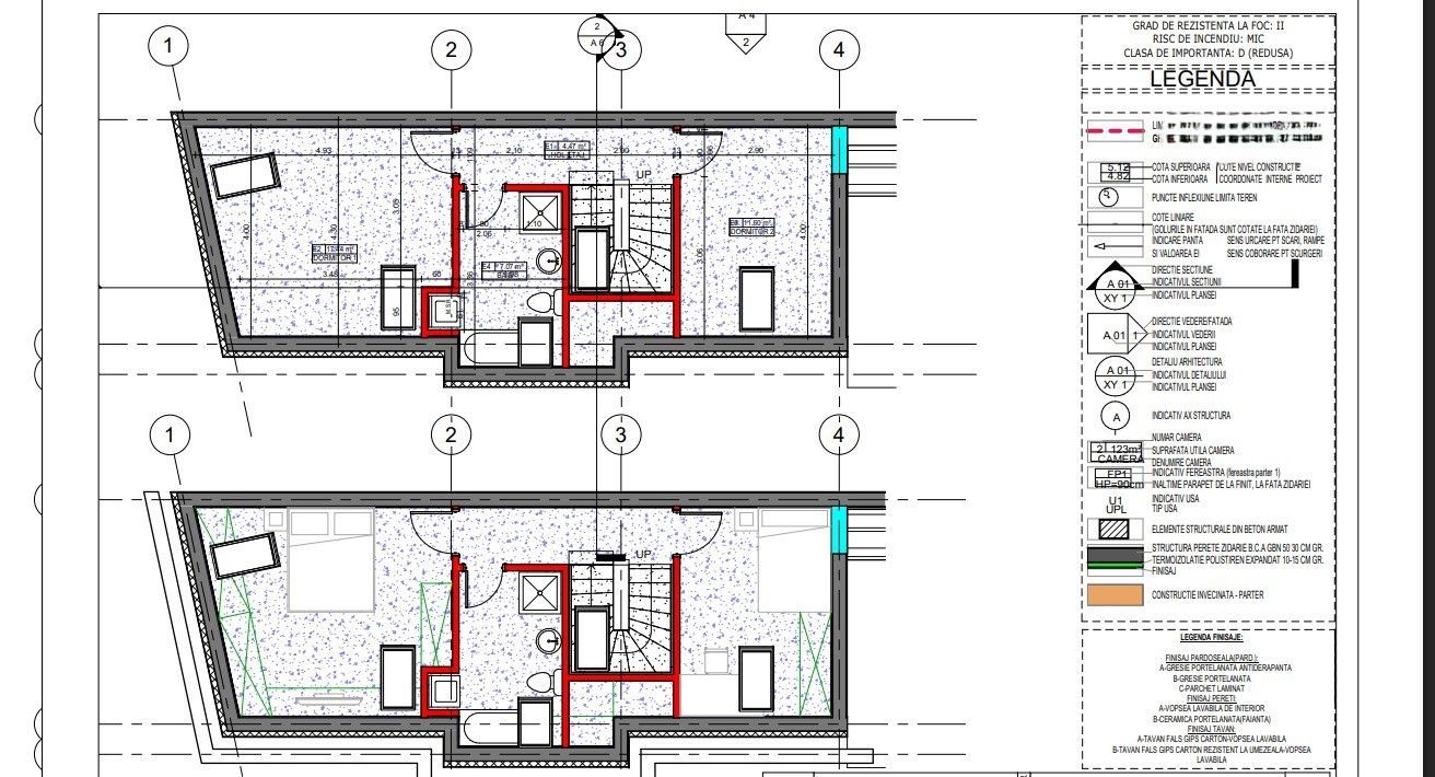 Apartament 4 Camere  in Vila , Centrala , Parcare , Totul Nou L352 - Poză 19