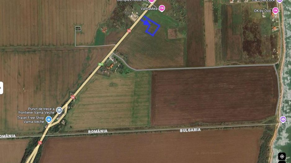 Vânzare teren Vama Veche, 937 mp, cu vedere la mare! - Poză 1