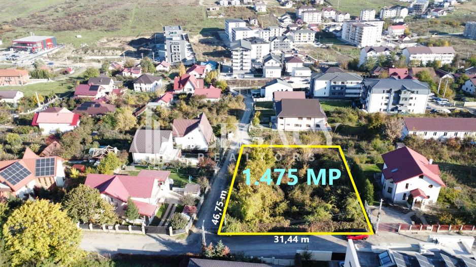 Teren intravilan + autorizație bloc D+P+3E, investiție, Vișan - Poză 1