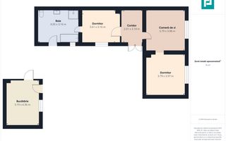 Casă renovată cu teren generos lângă Ususău - Poză 7