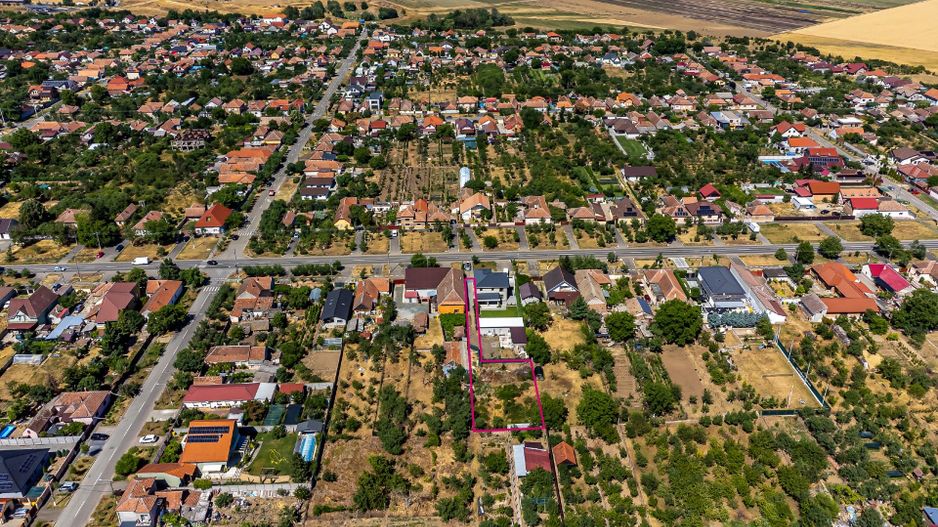 Teren de 575 mp + drum de acces privat in Sânnicolau Mic Comision 0 - Poză 3