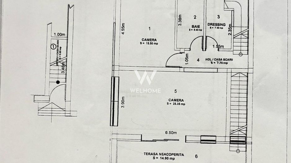 CONFORT la standarde inalte! Penthouse deosebit pe 2 niveluri zona Shopping City - Poză 18