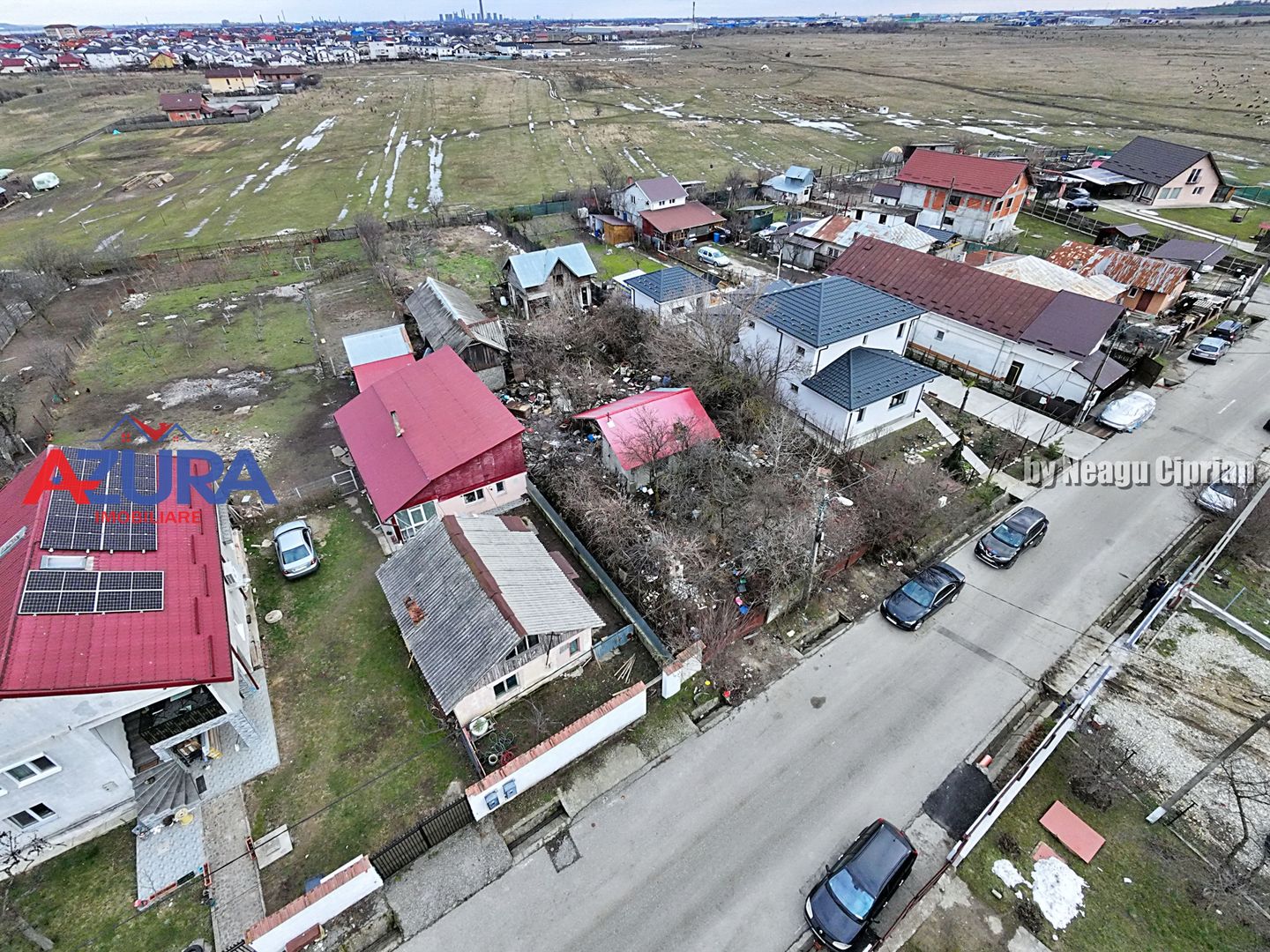 Teren 1053 mp cu deschidere 18 m – Războieni, str. Turcești - Poză 4