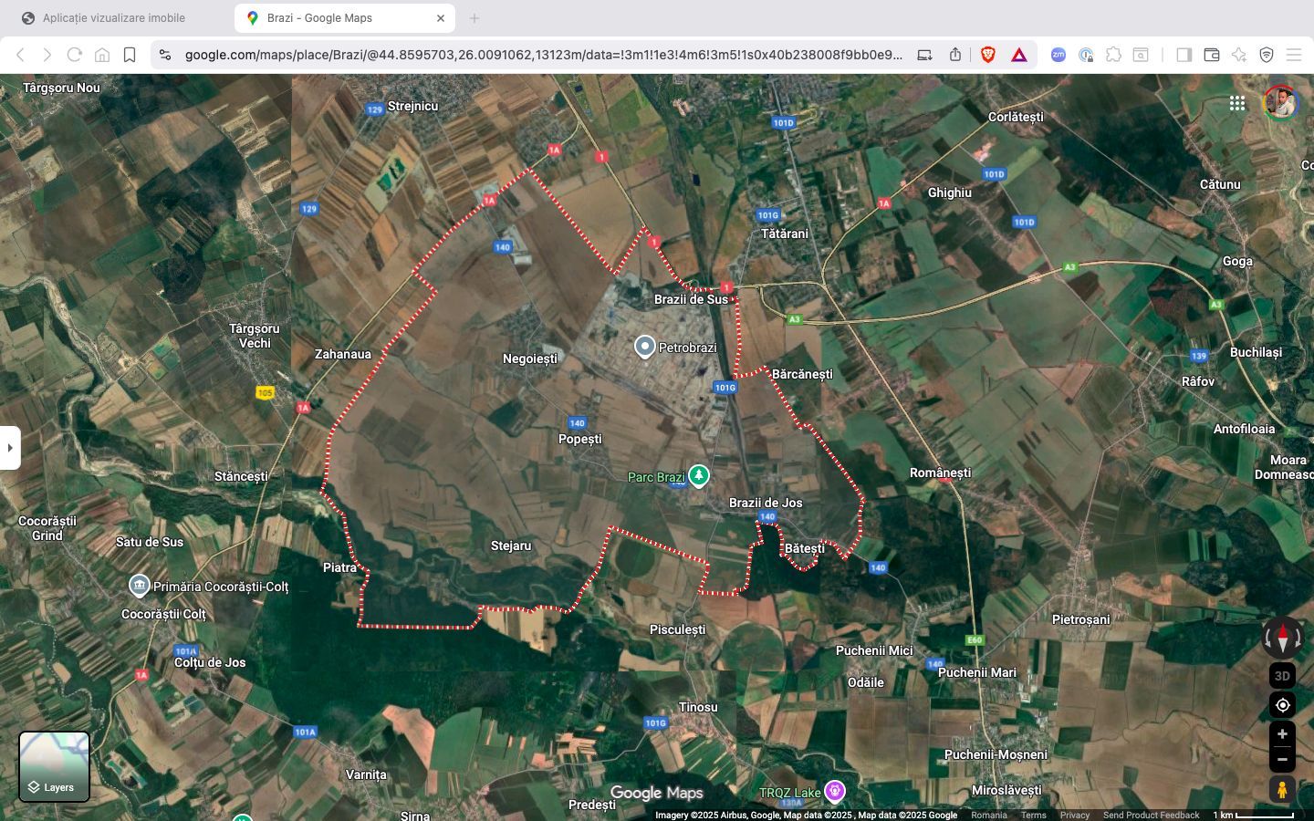 Teren Intravilan 9.950 mp Brazi Prahova - Poză 6