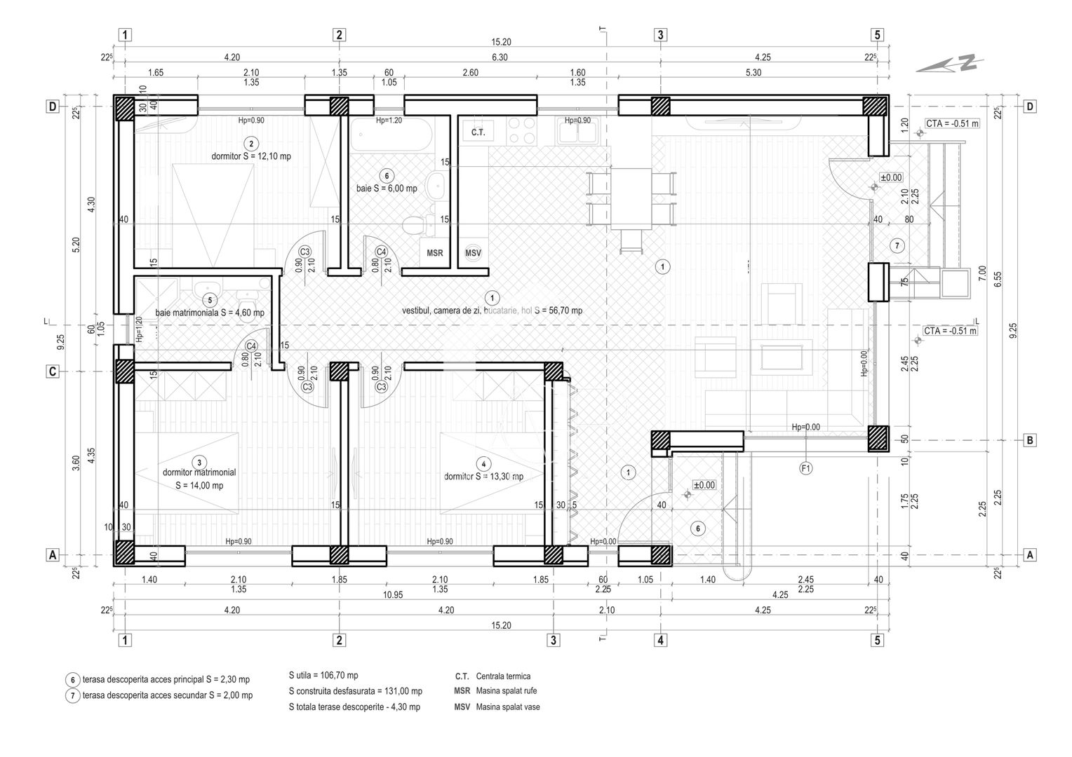 Casa cu 4 camere, parter, Paulesti - Poză 8