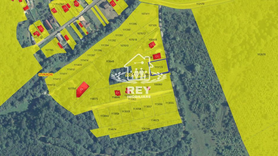 Teren 1250  mp de vânzare în Cisnădioara foarte aproape de asfalt/PUZ - Poză 13