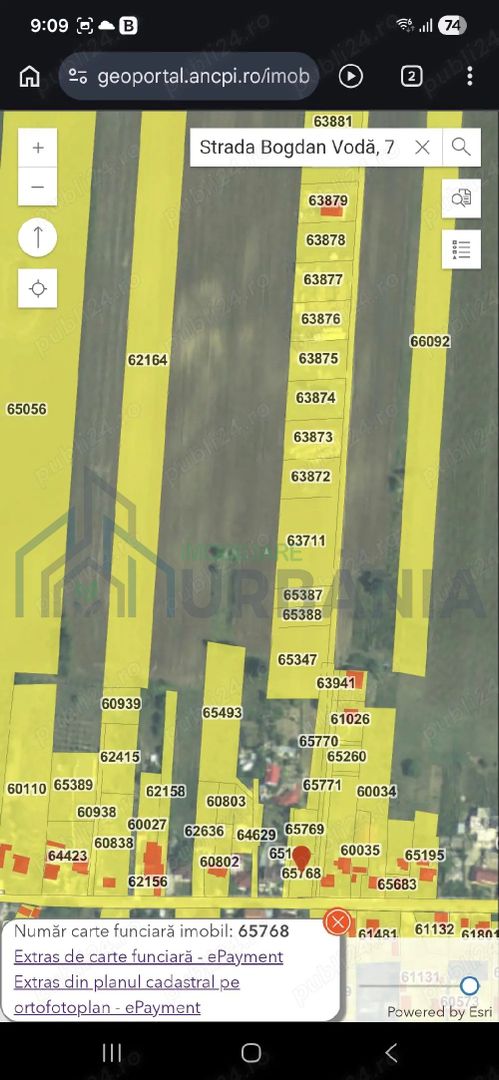 Teren intravilan în comuna Letcani, lângă Iași, pe strada Bogdan Vodă - Poză 2