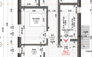 Apartament in vila in curs de contructie! Predare decembrie 2026! - Schiță 2