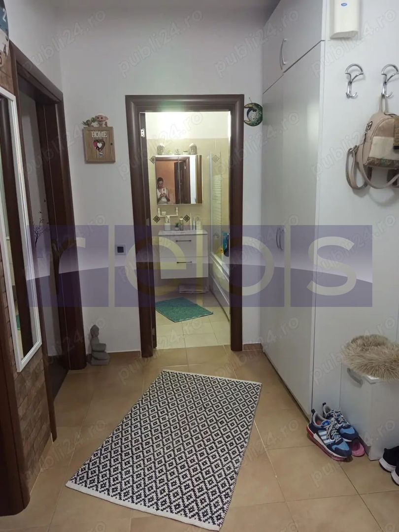 VANZARE APARTAMENT CU CURTE PRIVATA 2 CAMERE 50 MPM CENTRALA  SALAJAN TITAN - Poză 8