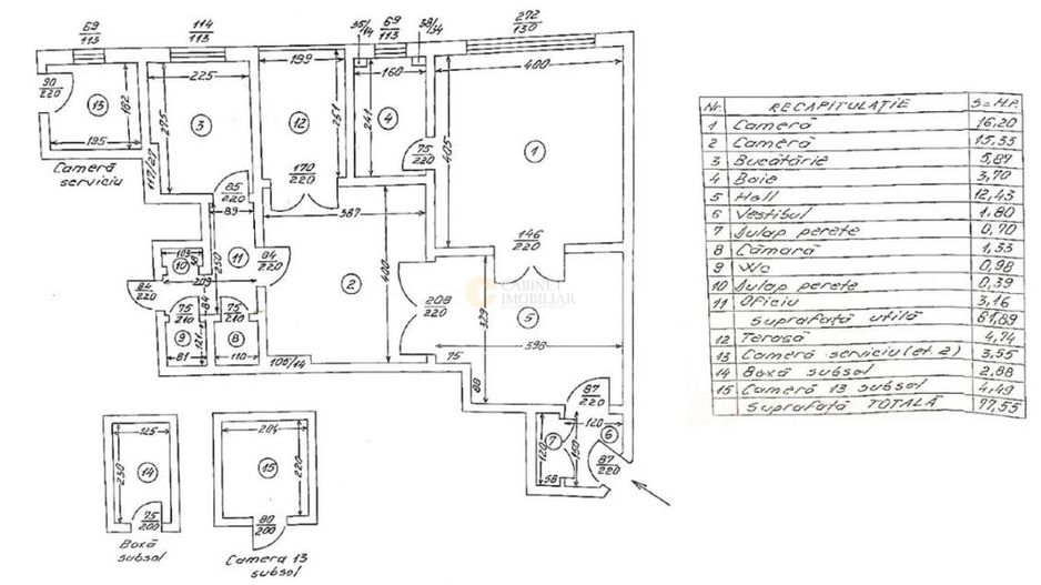 Piata Romana |  62 mp | Terasa | 2 camere - Poză 5