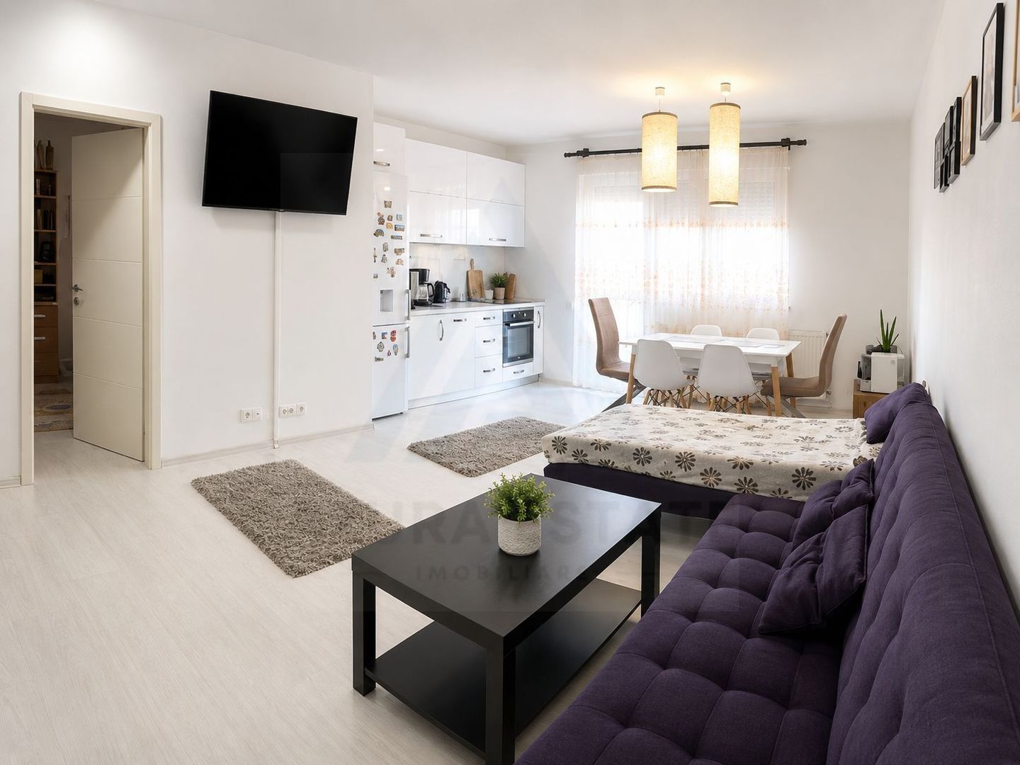 Apartament modern cu 3 camere 2 dormitoare balcon zona Rahovei - Poză 2