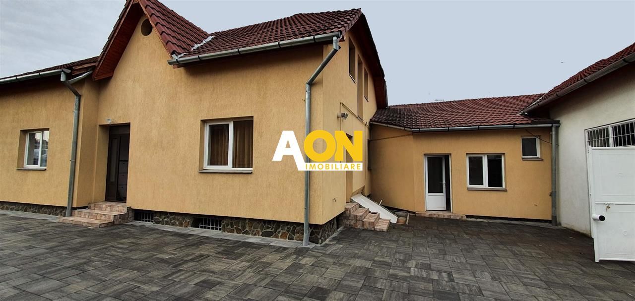 Casa 4 camere, 1163 mp teren, hala 65 mp utili, pretabila pt. birouri - Poză 1