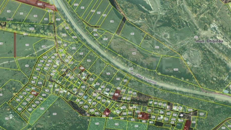 Vânzare, teren pentru construcție, 12 ari, str. Apicultorului, Trușeni - Poză 2