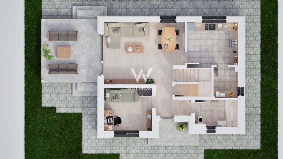 Casa Individuala cu teren 500 mp - Sura Mica - Schiță 6