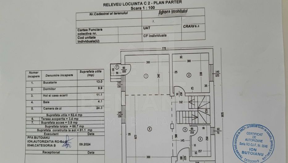 Casa 4 Dormitoare-Living-Bucatarie-2 Bai-169mp-Teren 410-Bariera - Poză 7