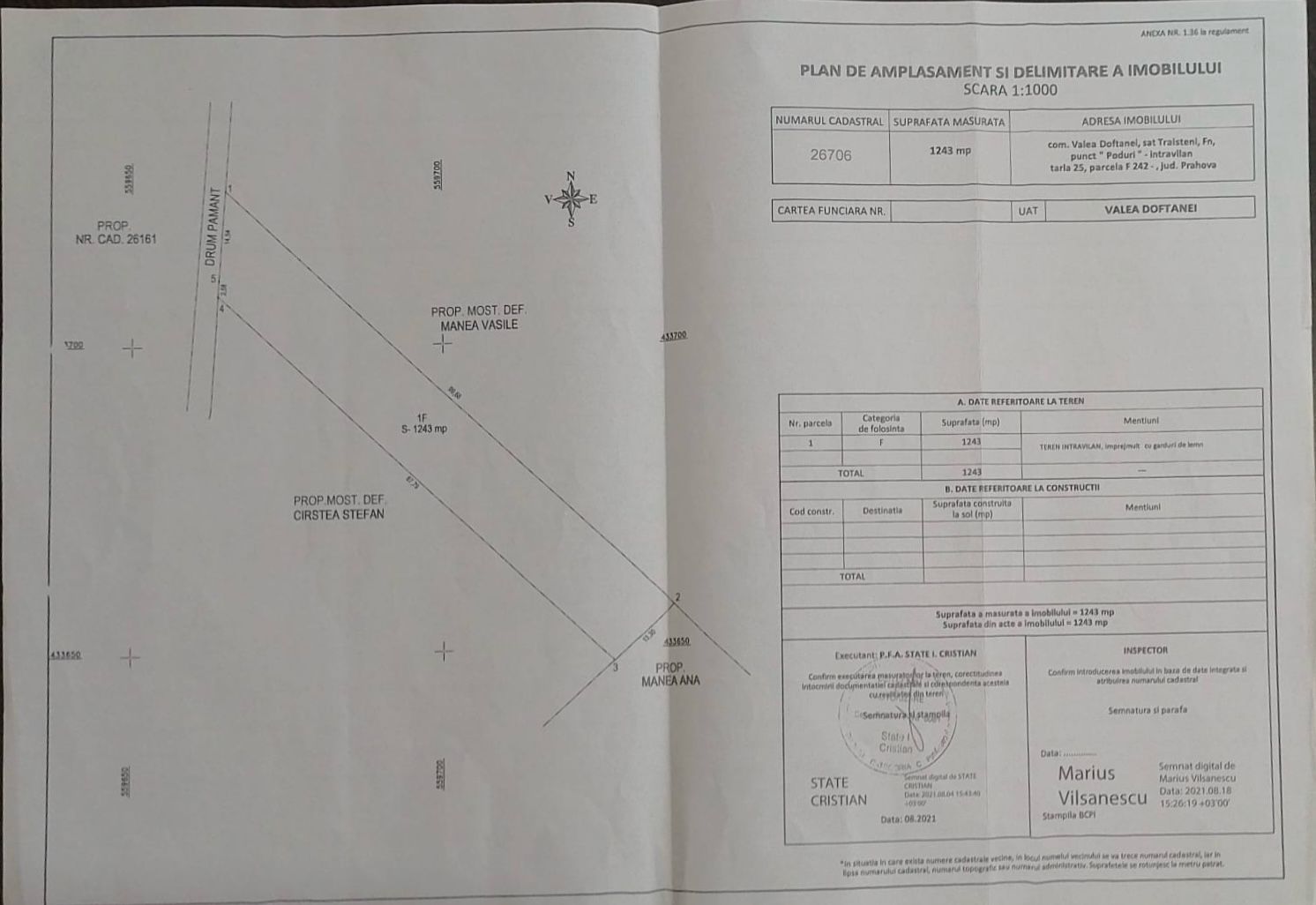 Teren intravilan la baza pădurii Valea Doftanei sat Traisteni (poduri) - Poză 9