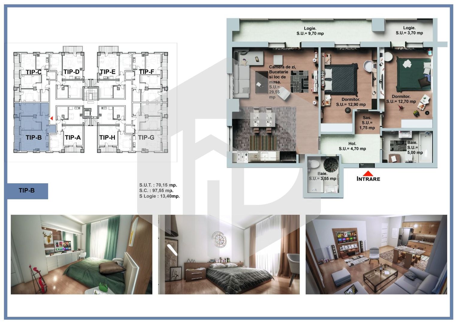 Apartament 3 camere - TVA Inclus  - Decomandat - Calea Surii mici - Poză 5