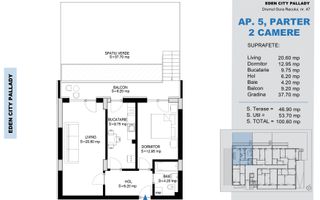 Apartament Modern + Grădină | Metrou Teclu | Finalizare 2026 - Schiță 8