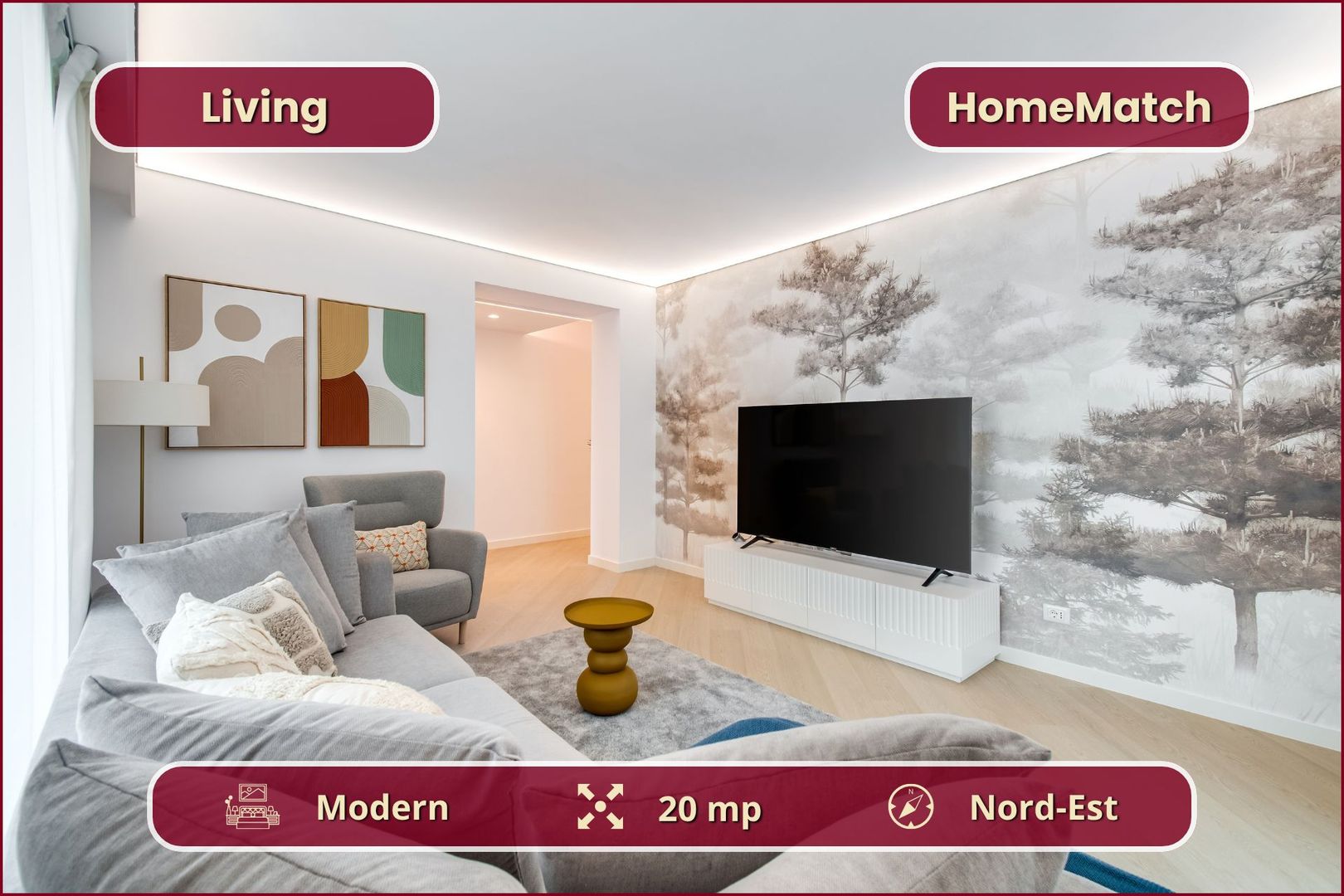 Cortina North || 2 Dormitoare || Amenajat premium || Comision 0% - Poză 3