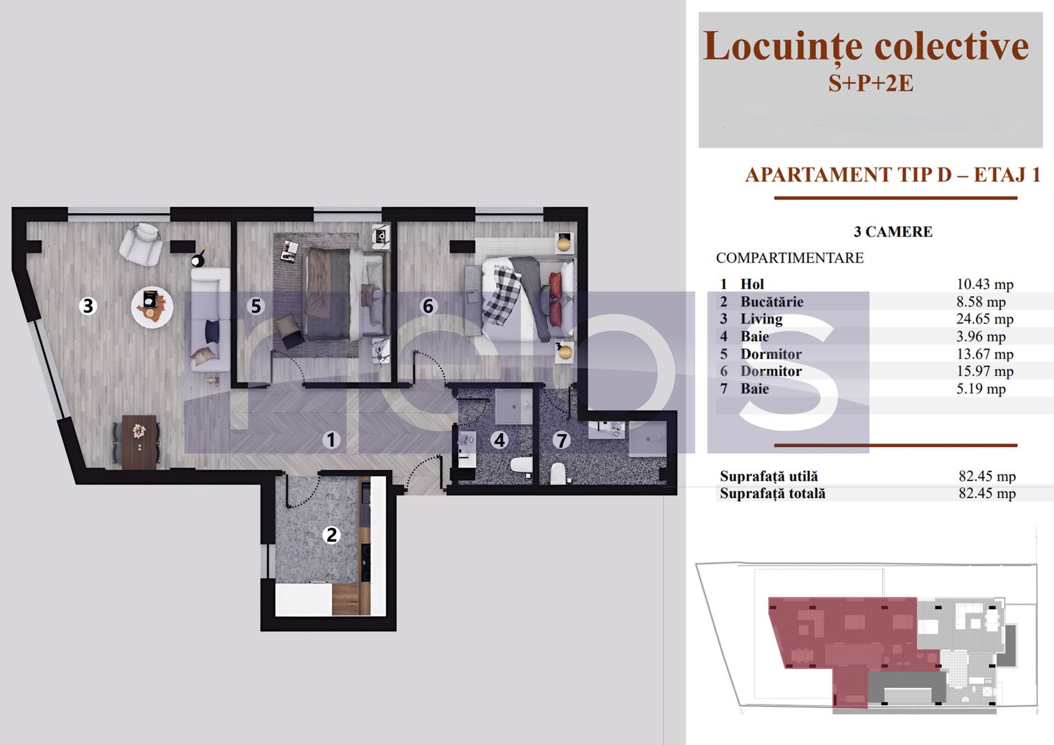 VANZARE APARTAMENTE PREMIUM | 2 & 3 CAMERE | BLOC BOUTIQUE | - Poză 8