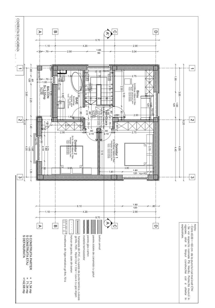 Casa individuala 4 camere | Berceni cartier Aviatorilor | Constructie  2024 - Poză 40