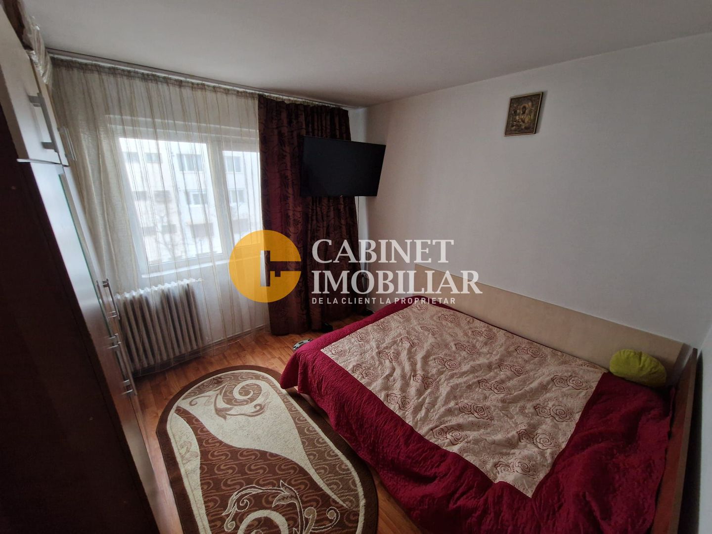 3 camere semidecomandat-mobilat/utilat-Zona Zimbru - Poză 2