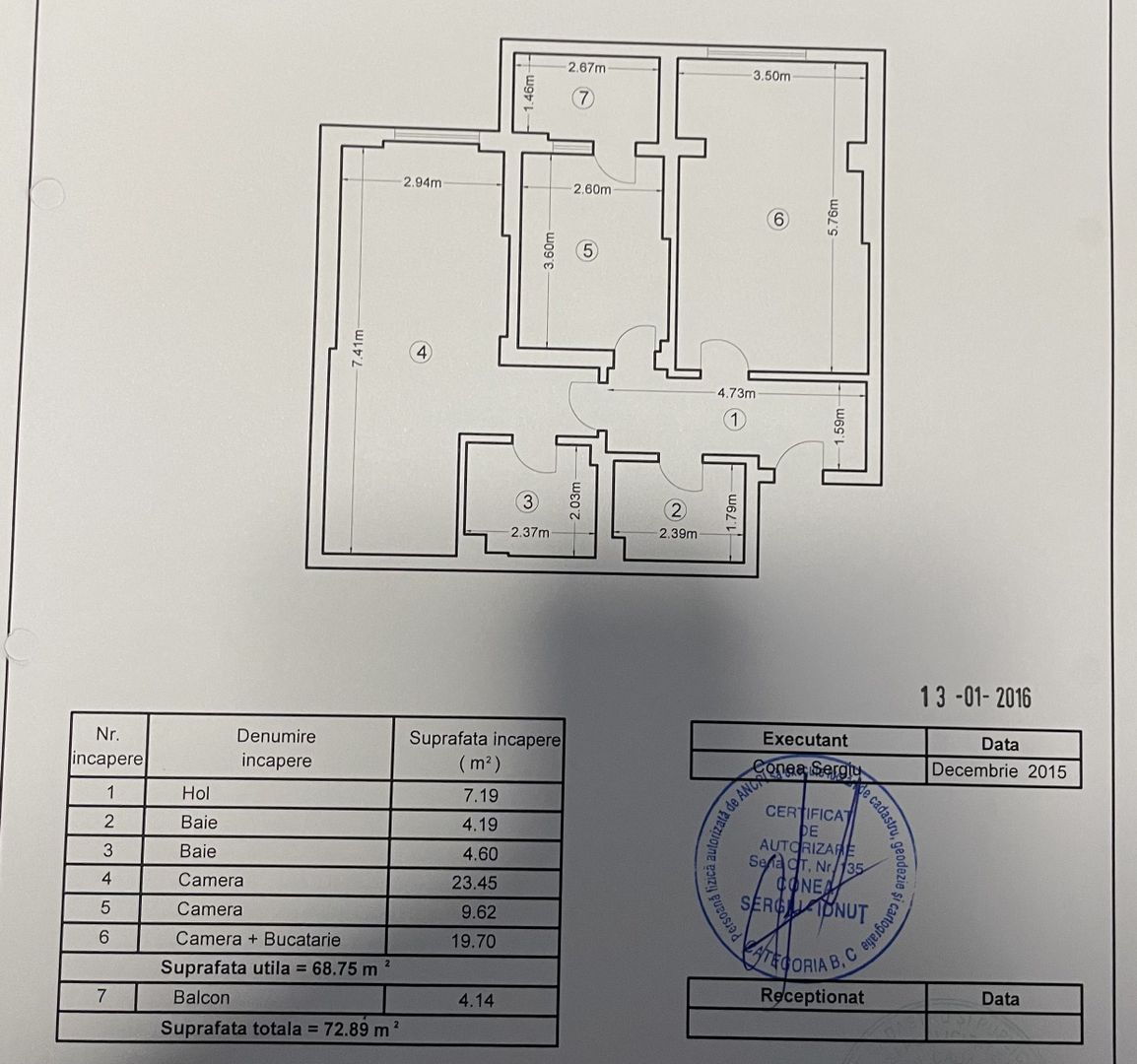 APARTAMENT 3 CAMERE CARTIERUL LATIN | PRELUNGIREA GHENCEA - Poză 16