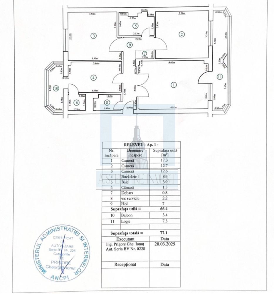 Apartament 3 camere decomandat - zona Bartolomeu - Poză 8