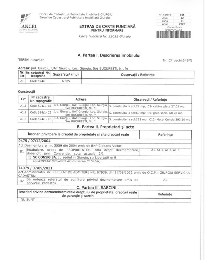 Proprietate comercială de vânzare – fostă benzinărie + motel - Poză 3