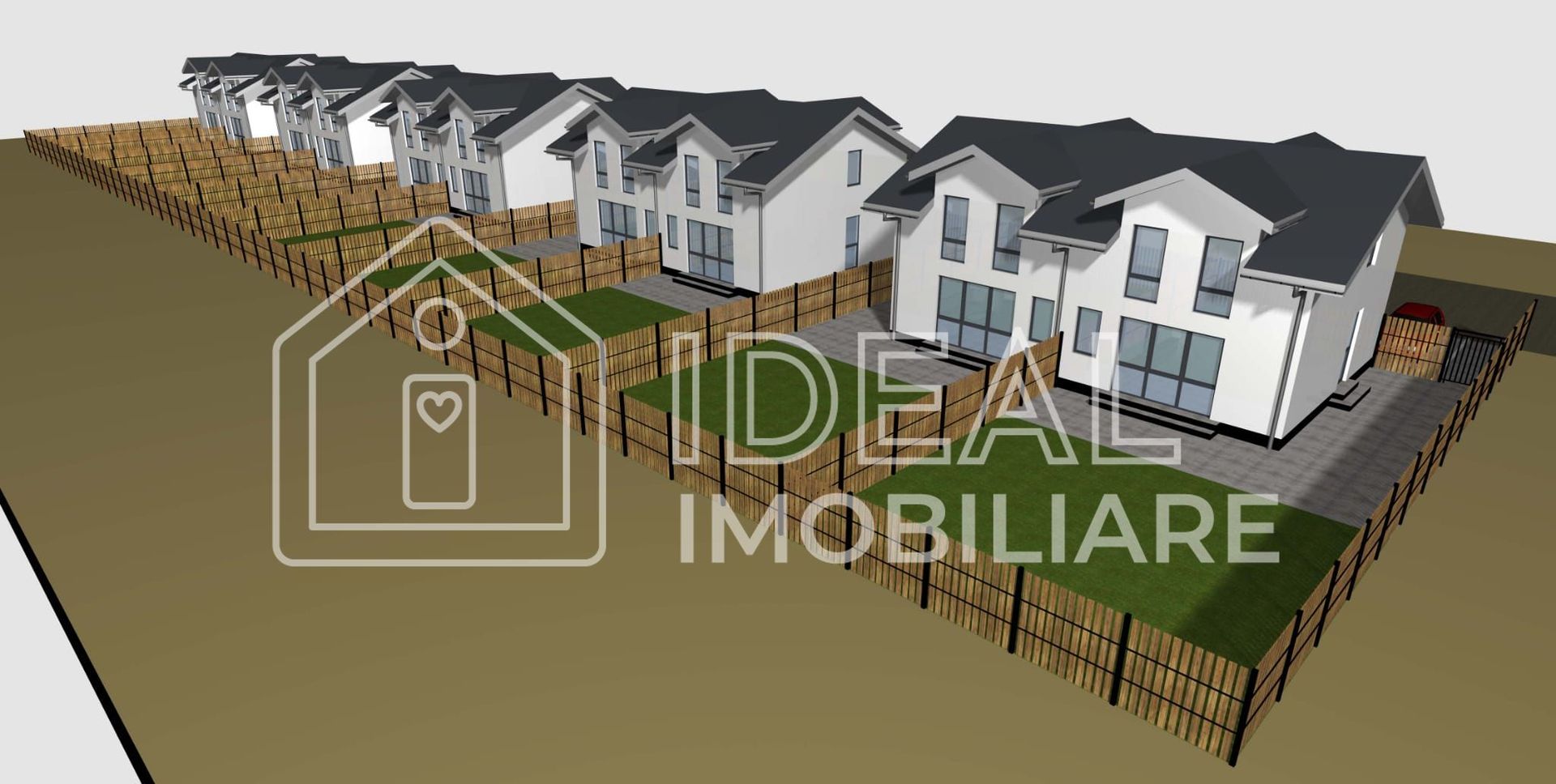 Duplex Modern la Cheie Intabulat si 270 de mp de curte, in Cisnadie - Poză 9