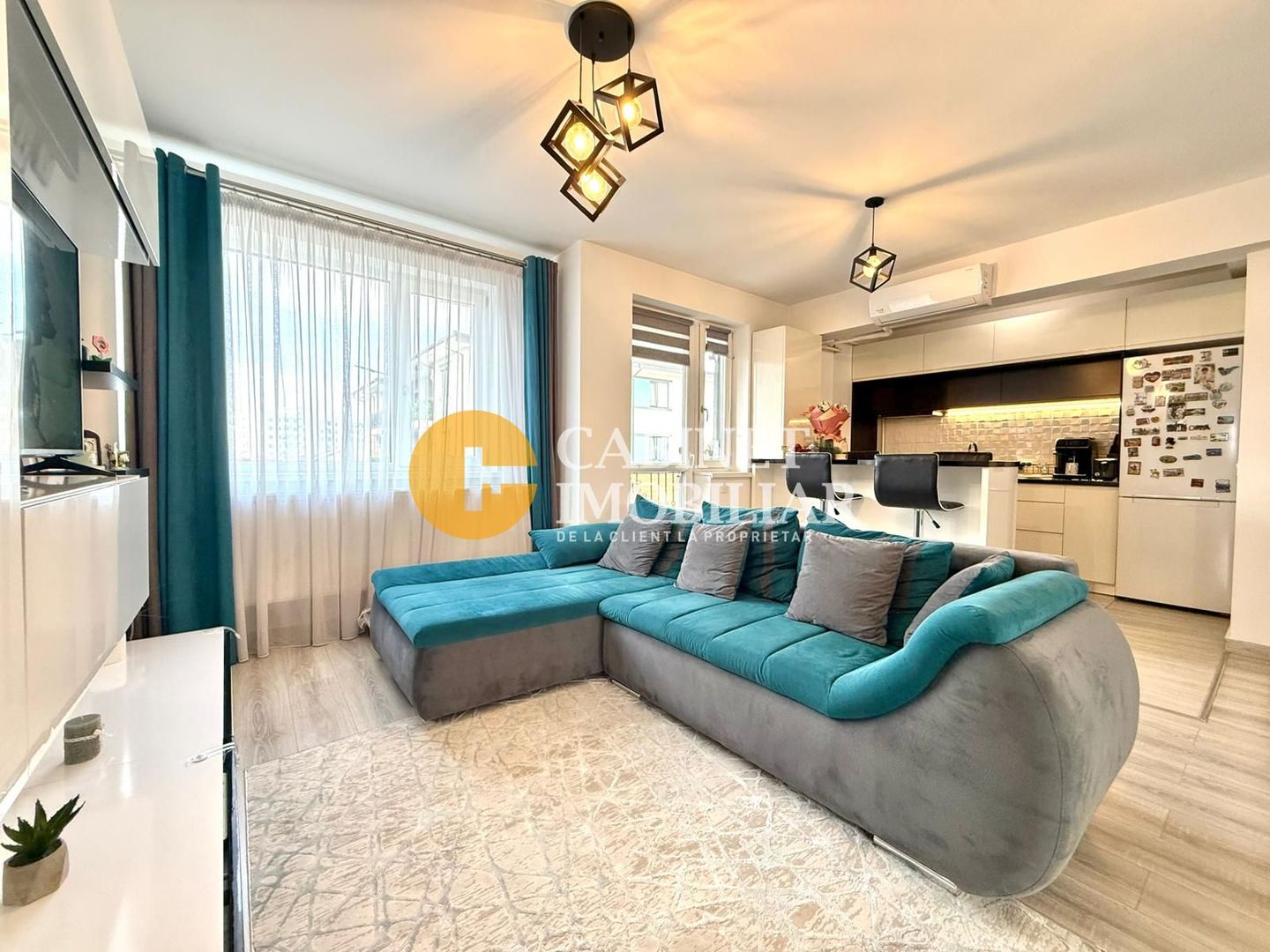 2 Camere – Bucium, Iași - 53 mp - Etaj 1 - Mobilat și utilat - Loc de parcare - Poză 2