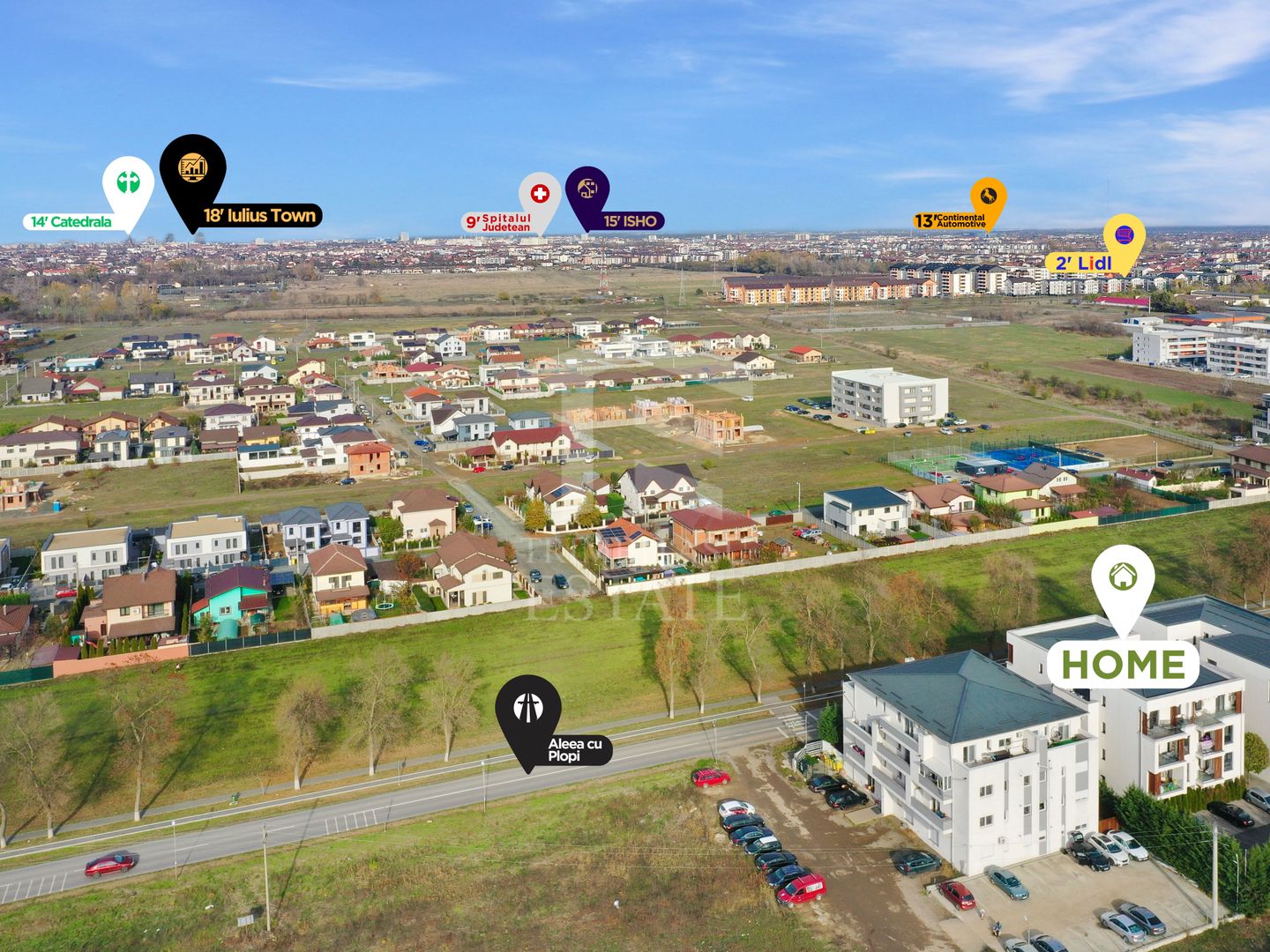 3 Camere | Lux | Piscina | 2x Parcare | Mobilat-Utilat | Comision 0 - Poză 20