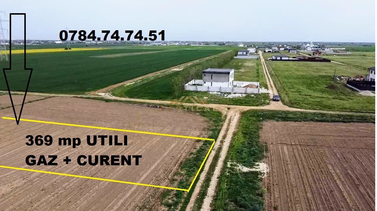 Teren Intravilan 369 mp utili - comuna Berceni - Poză 2