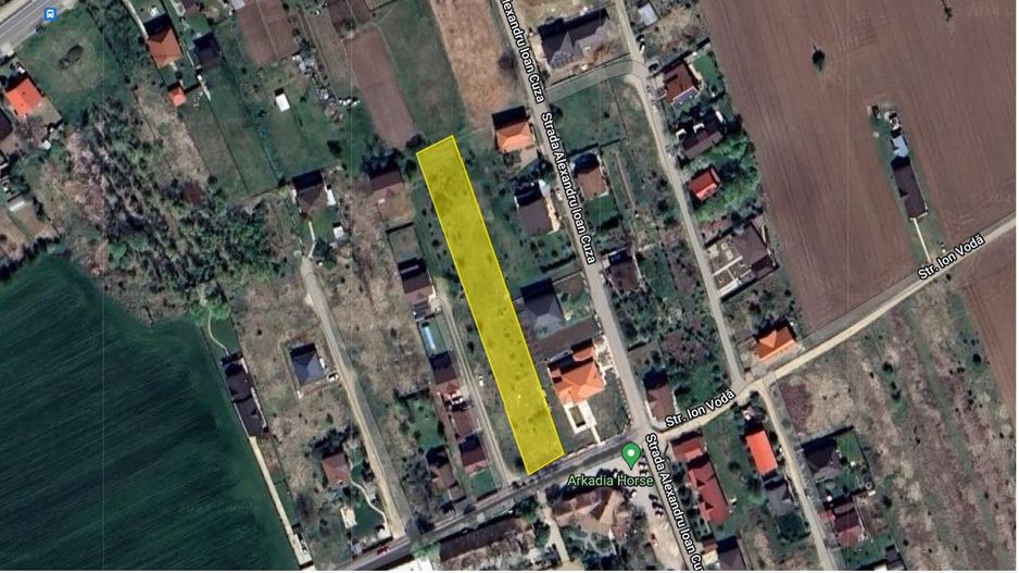 Teren intravilan Snagov pozitionat vizavi de centrul hipic Arcadia! - Poză 1