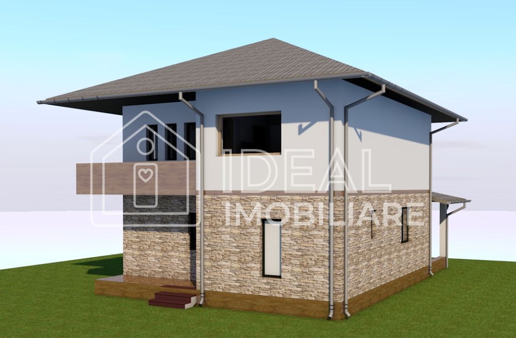 Casa Individuala ROSU cu 4 camere, zona Strand - Poză 4