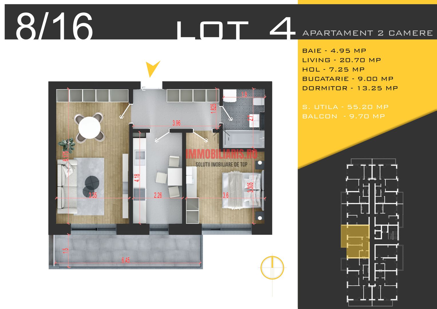 Nicolae Teclu-Metrou - Zona Verde si Linistita - Birou de Vanzari - Schiță 2