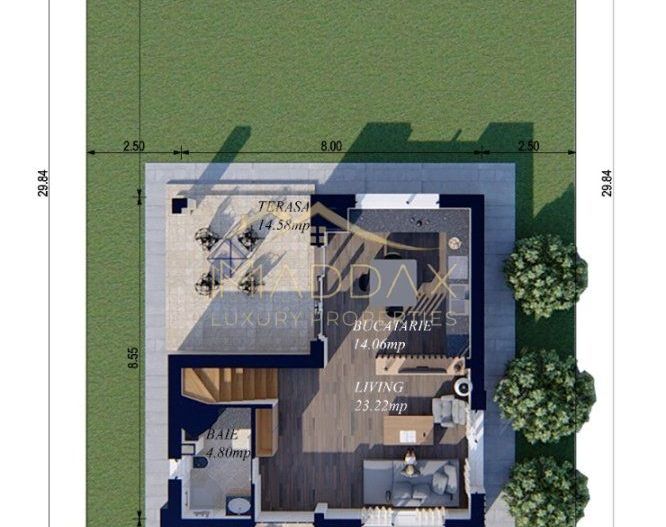 *** Vila 4 camere de vanzare II Nemobilata II Corbeanca - Poză 46