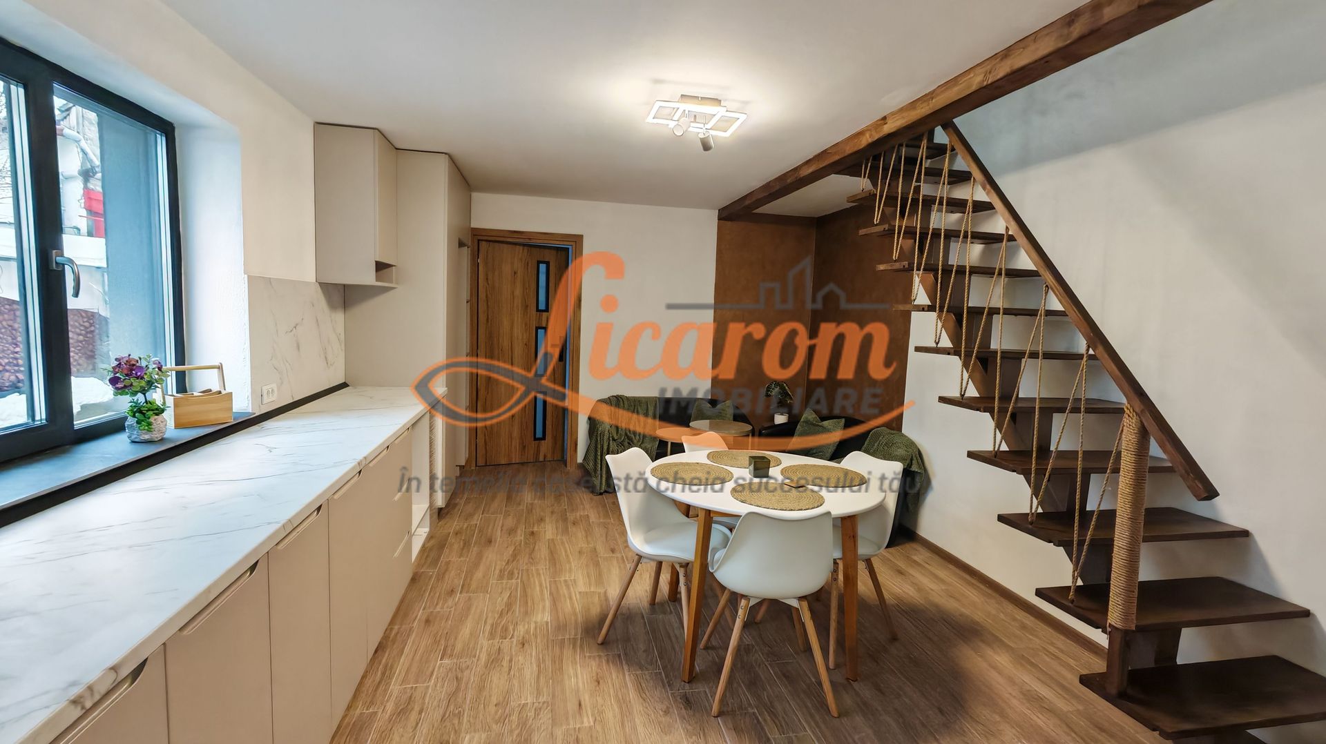 Casa P+E zona Astra-Racadau,4 camere,curte comuna.Comision 0 - Poză 2