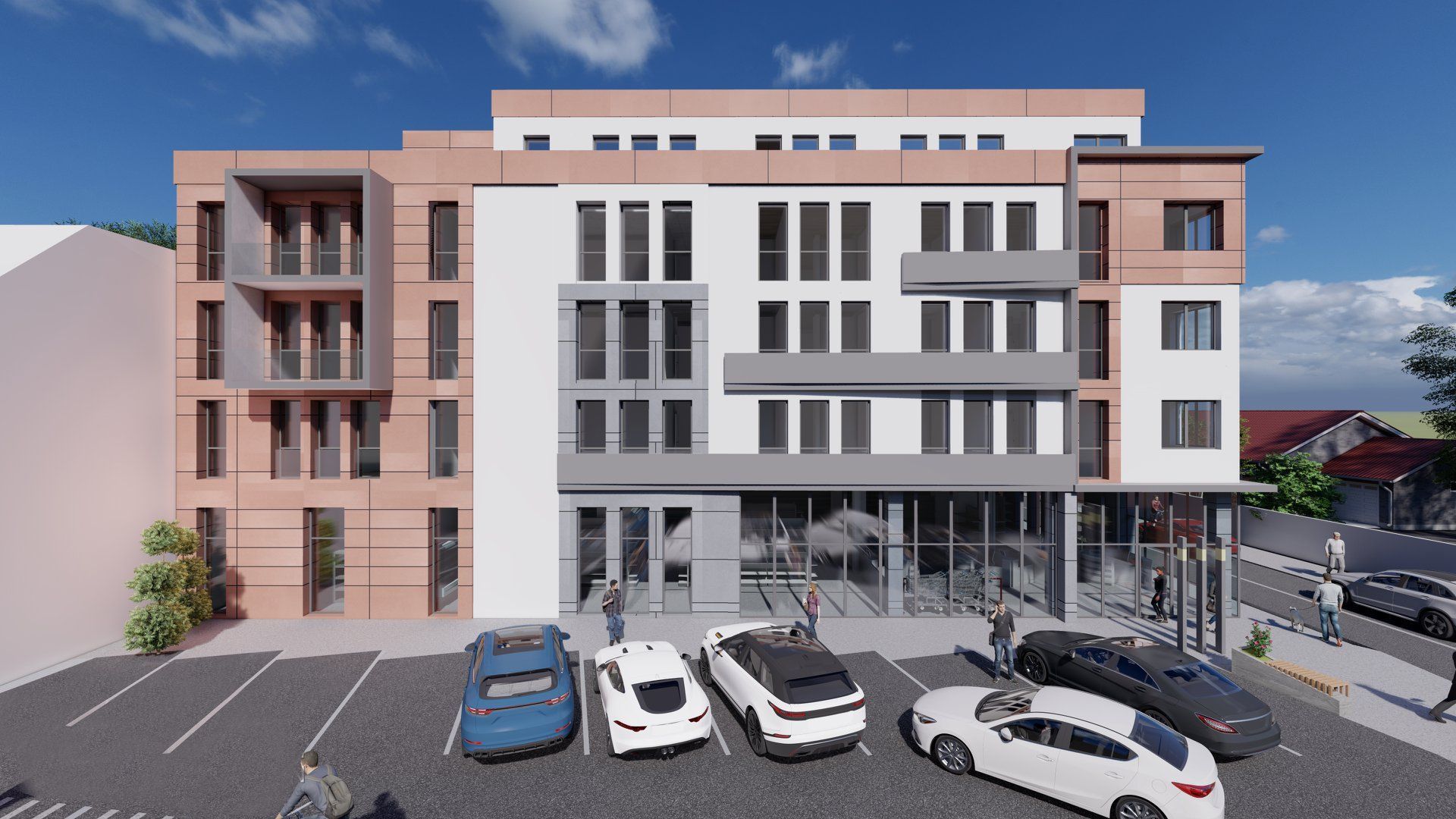 Apartament nou, ultracentral, 3 cam, 89,4 mp. 155 000 E (+TVA ). - Poză 7